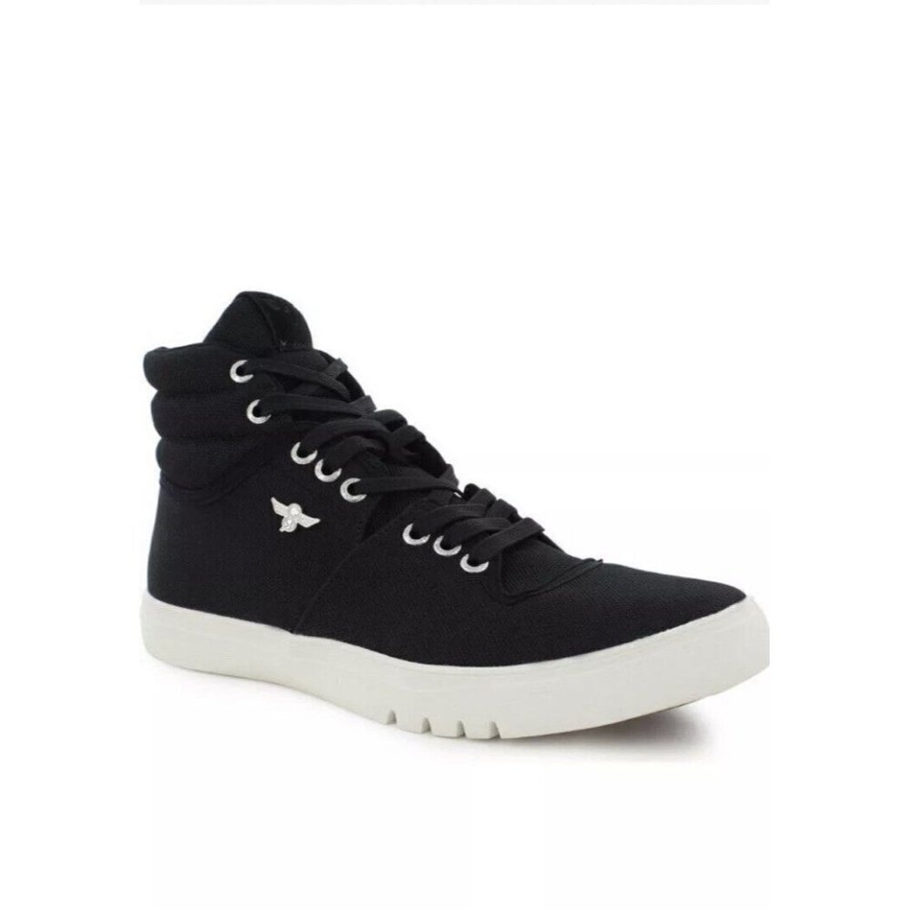 Creative Recreation Mens Escalon High‎ Top Canvas Sneakers sz 13 New Black
